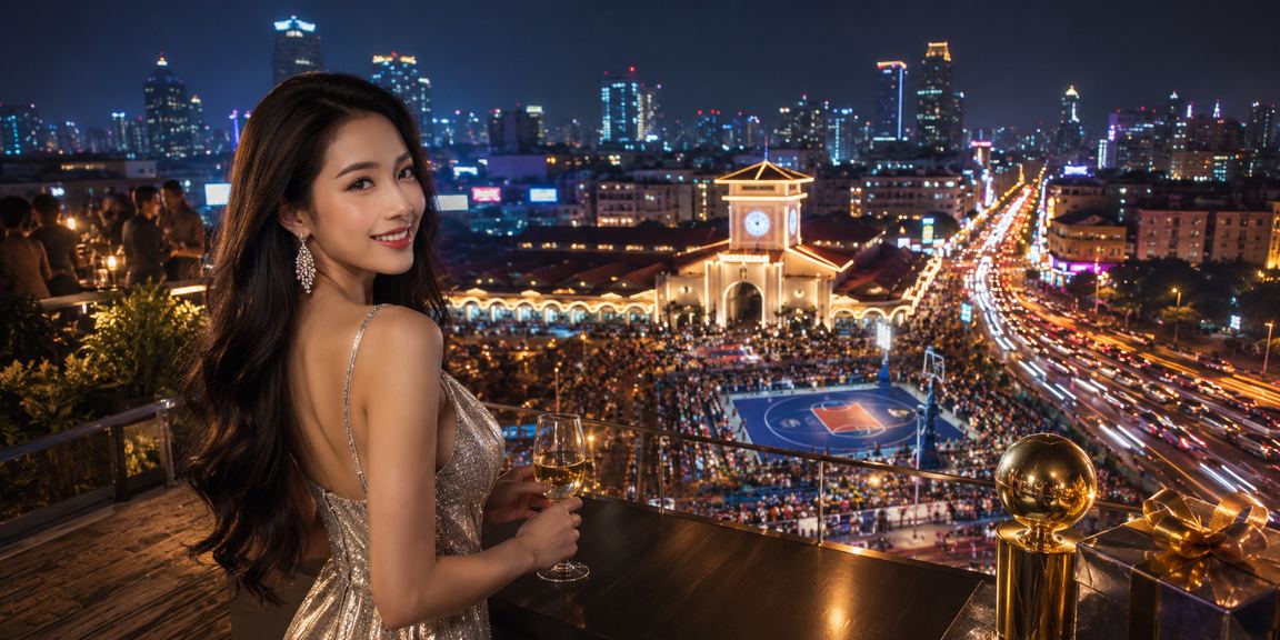 Người hâm mộ bóng rổ tại Tp. Hồ Chí Minh đặt cược dưới ánh đèn neon sôi động